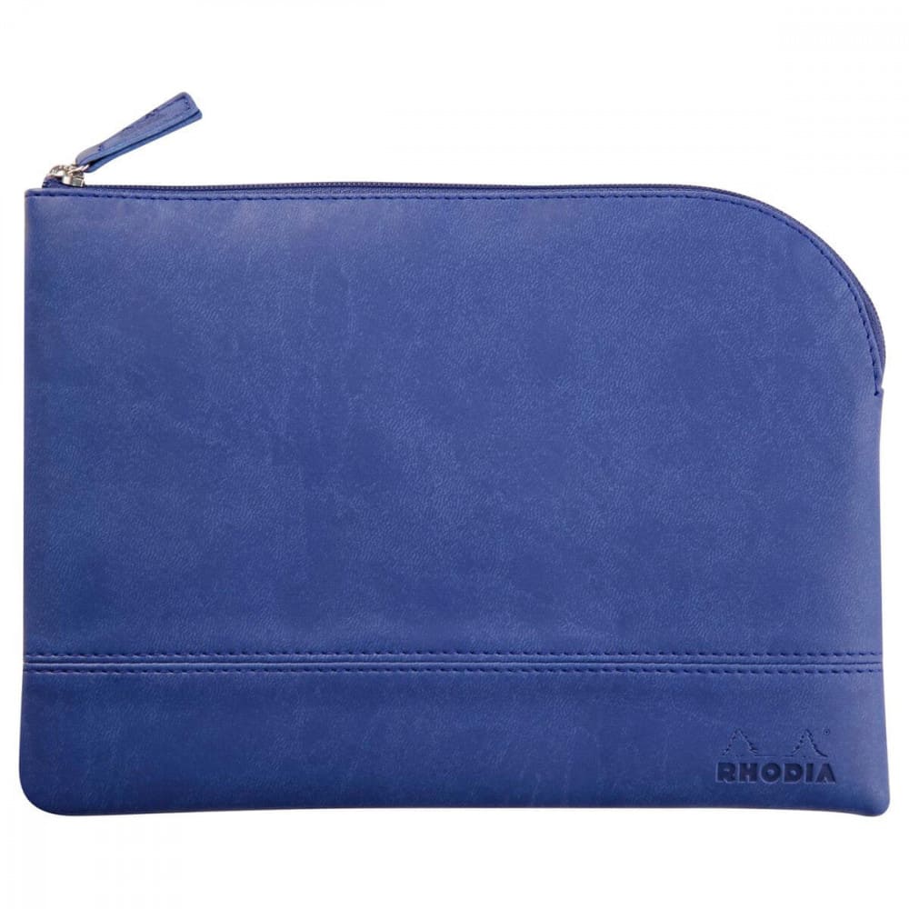 Case Rhodia com Ziper 16x22cm Sapphire